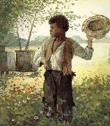 Winslow Homer Busy Bee oil